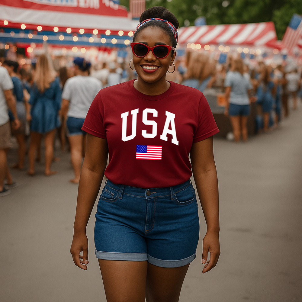 4th July T-shirt| USA Flag Shirt