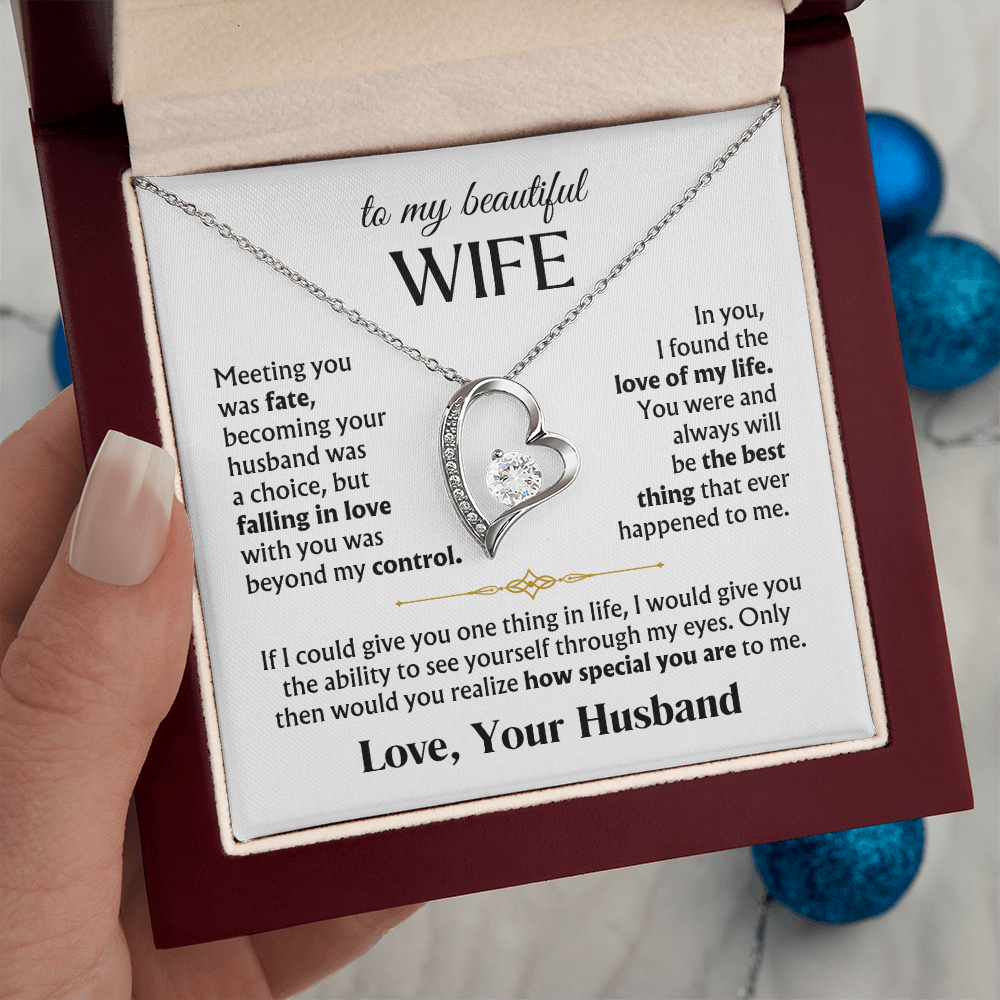 Wife Necklace| The Love of My Life