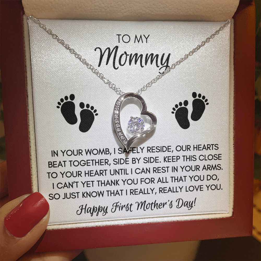 Mom Necklace| First Mother's Day