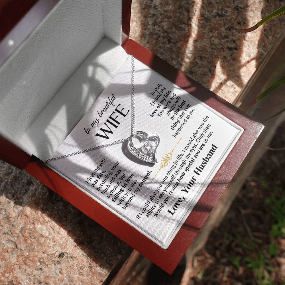 Wife Necklace| The Love of My Life