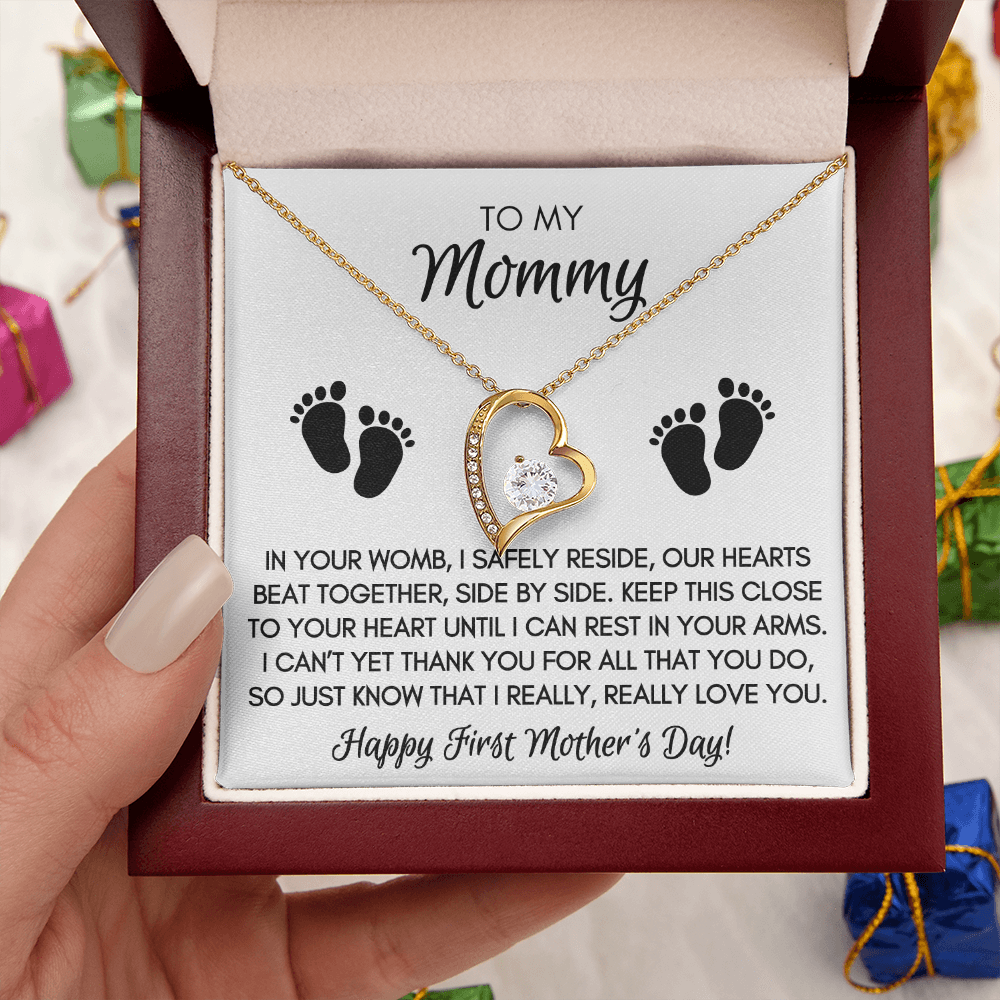 Mom Necklace| First Mother's Day