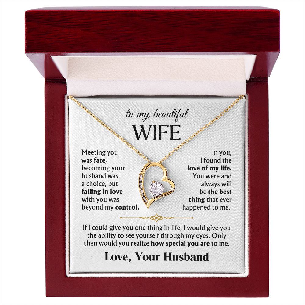 Wife Necklace| The Love of My Life