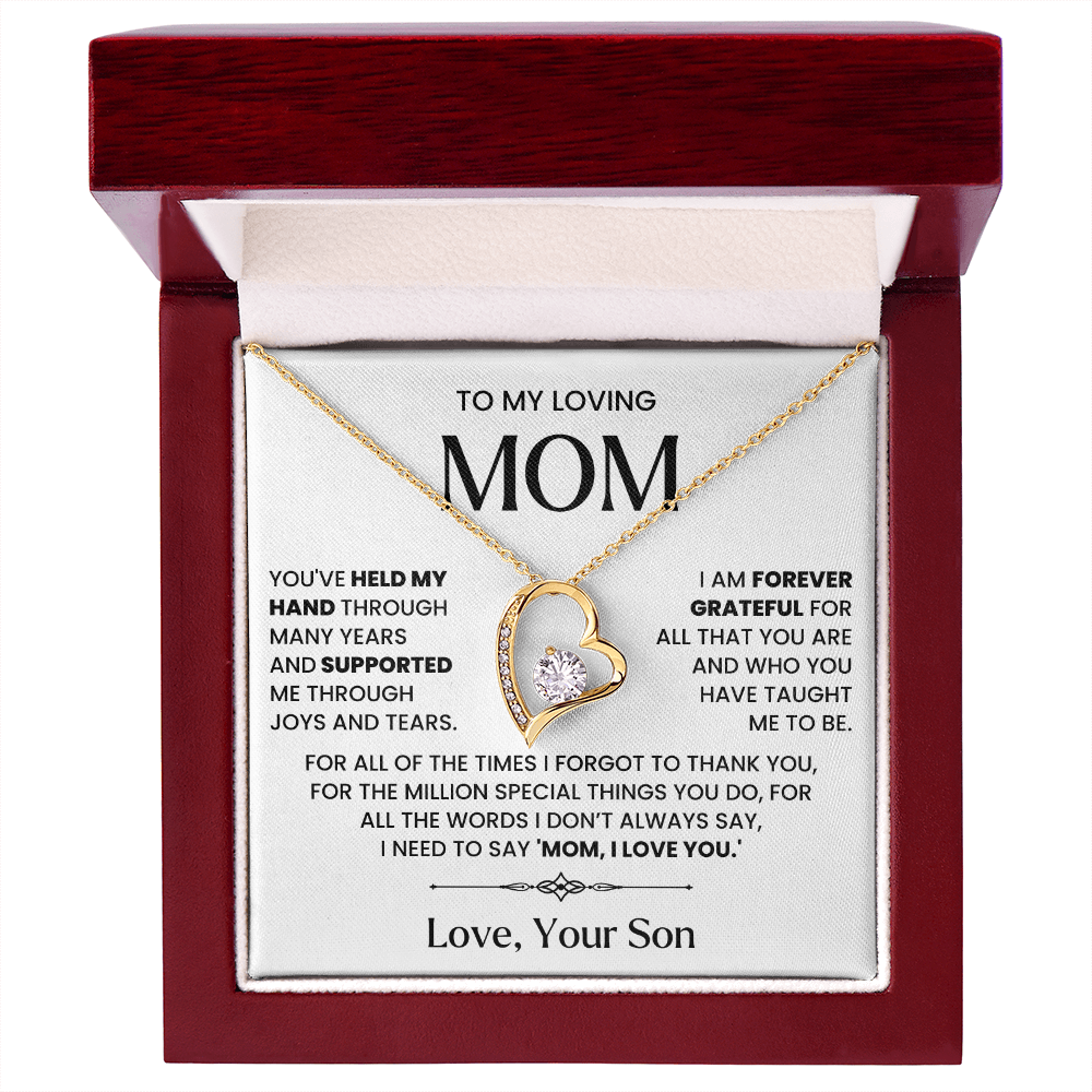 Mom Necklace| Forever Grateful