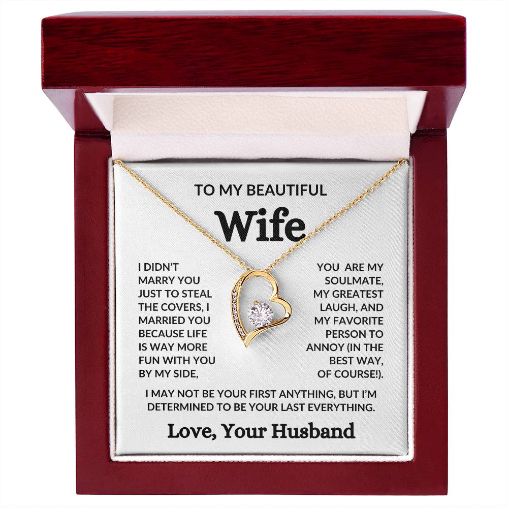 Wife Necklace| My Favorite Person