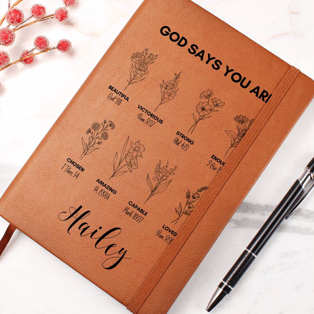 Graphic Journal| God Says You Are