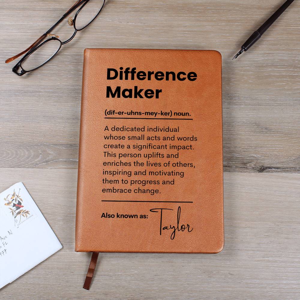 Graphic Journal| Difference Maker