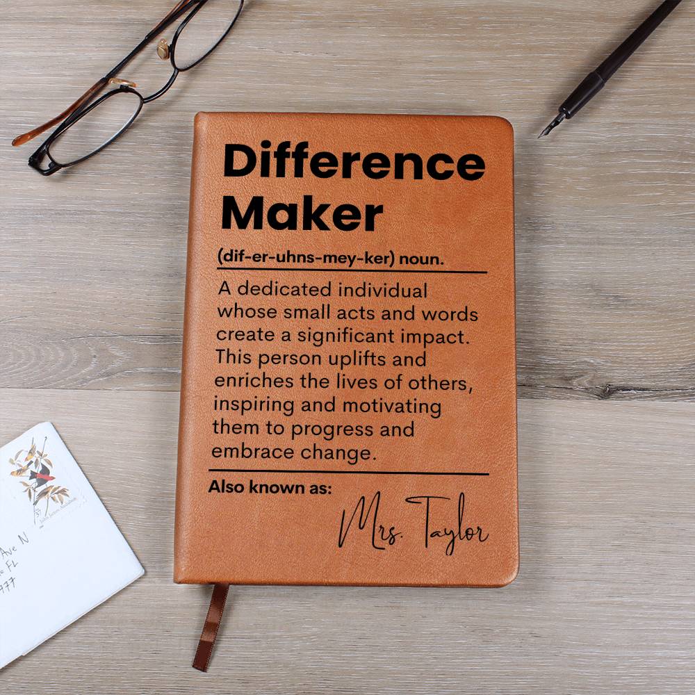 Graphic Journal| Difference Maker