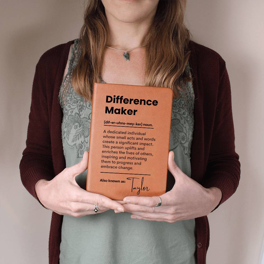 Graphic Journal| Difference Maker