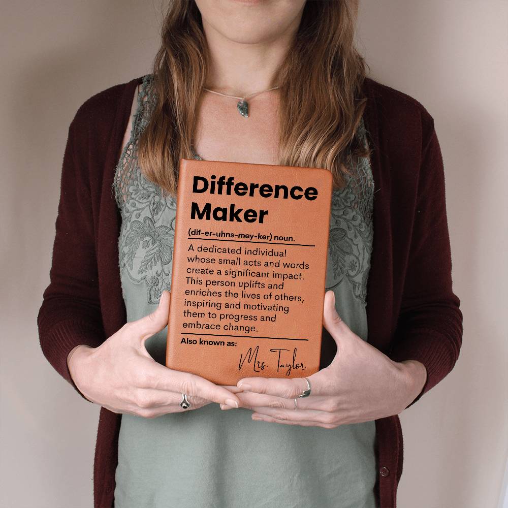 Graphic Journal| Difference Maker