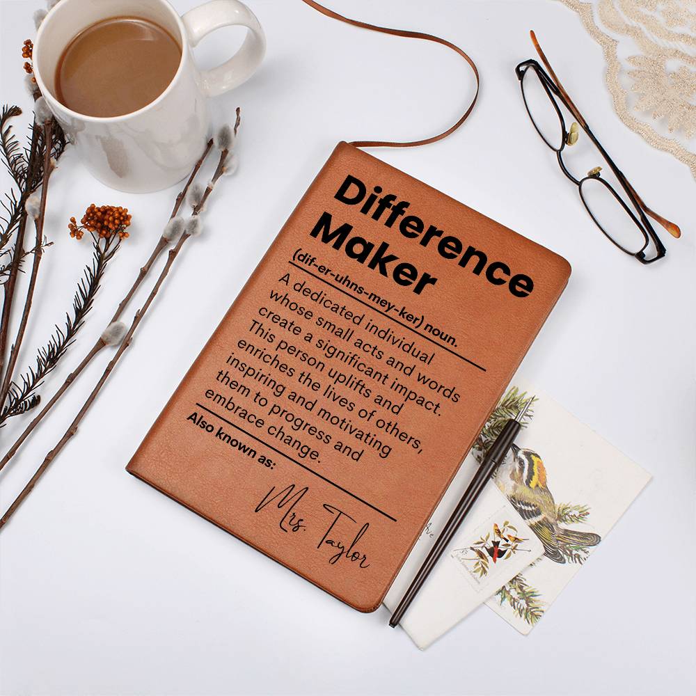 Graphic Journal| Difference Maker