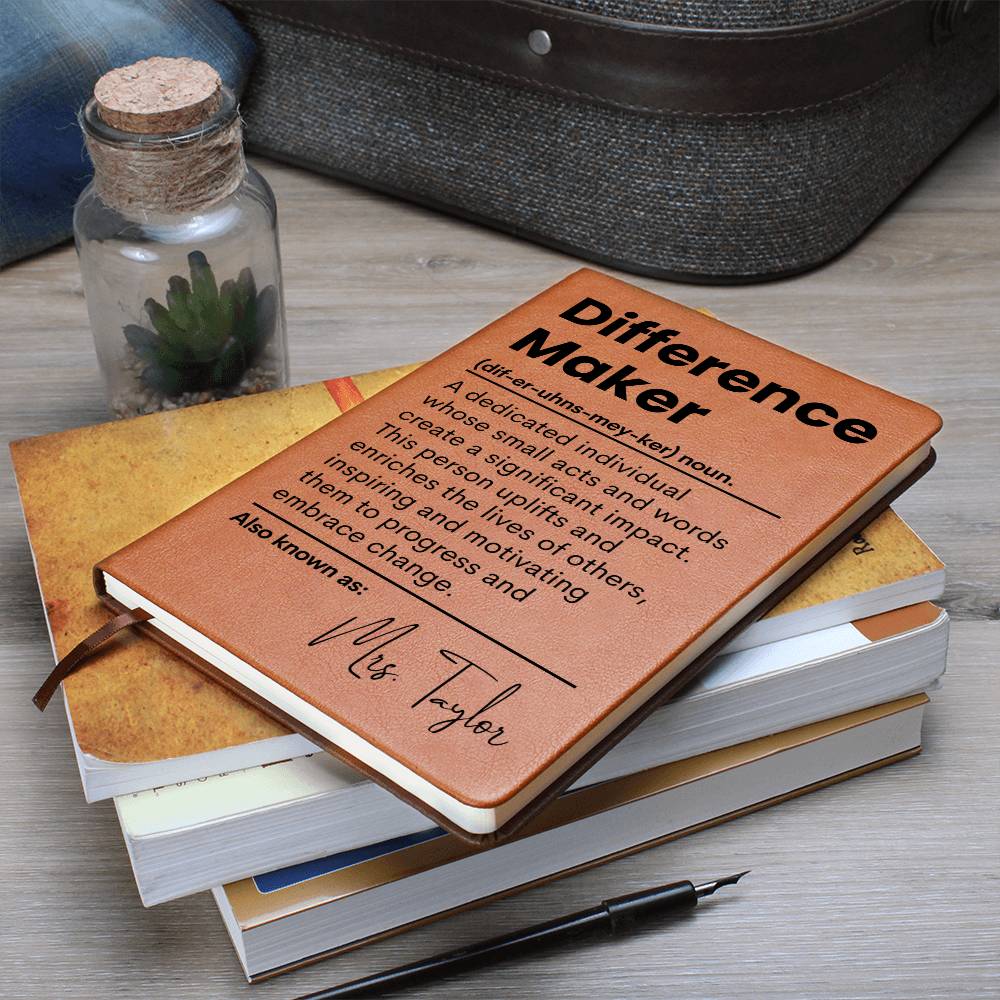 Graphic Journal| Difference Maker