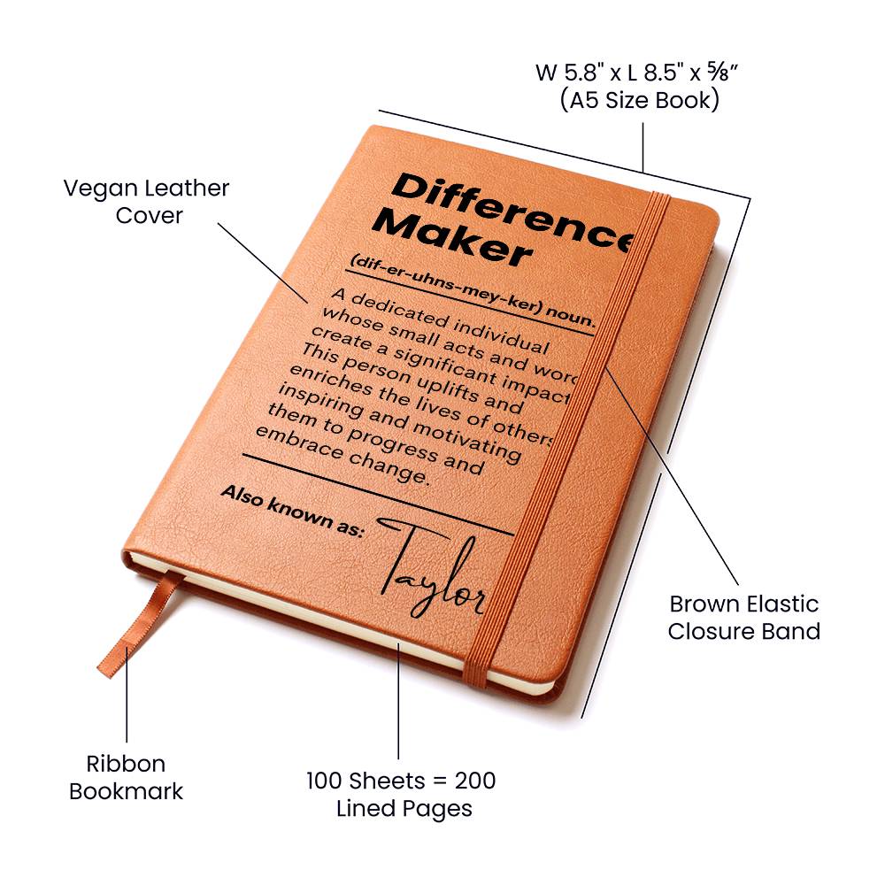 Graphic Journal| Difference Maker