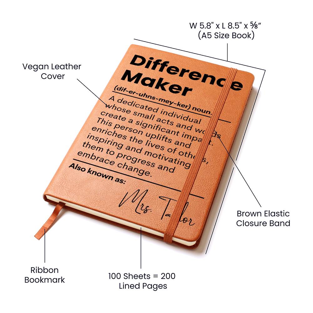 Graphic Journal| Difference Maker
