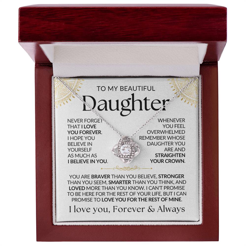 Daughter Necklace| You Are Loved