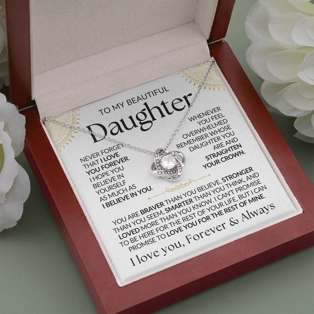 Daughter Necklace| You Are Loved