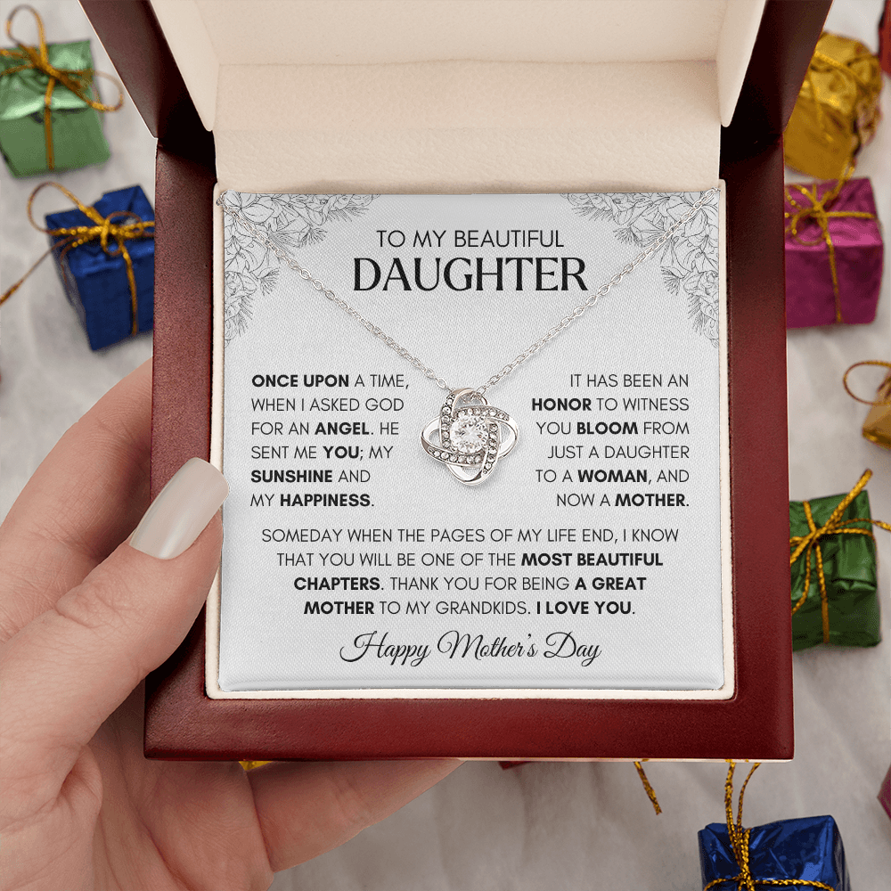 Daughter Necklace| A Great Mother