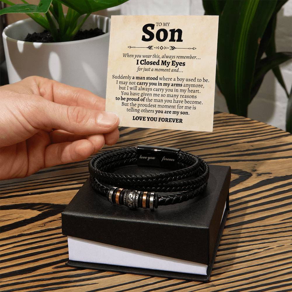Son Bracelet| Proudest Moment
