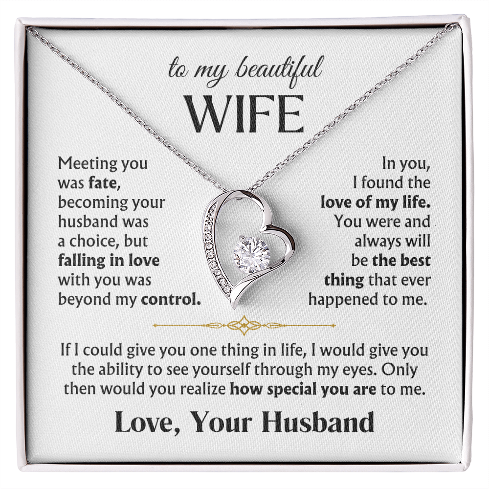 Wife Necklace| The Love of My Life