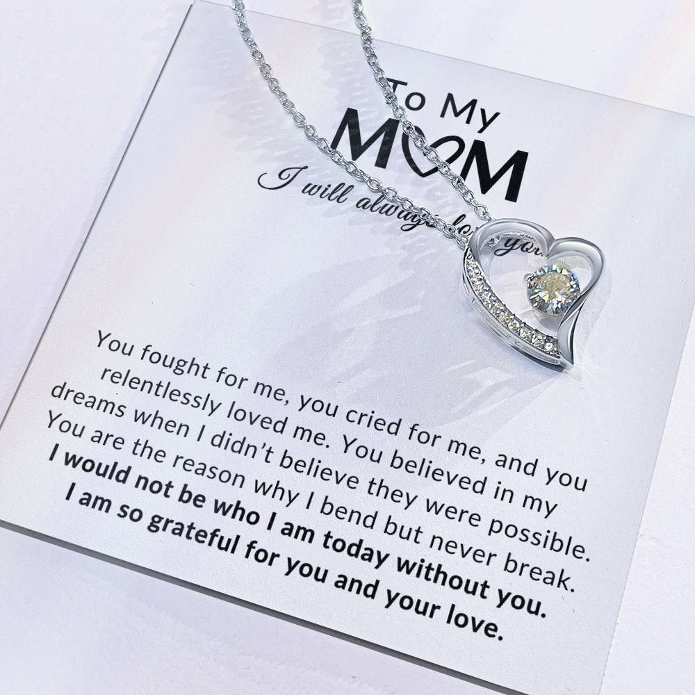 To Mom Necklace| Grateful For You