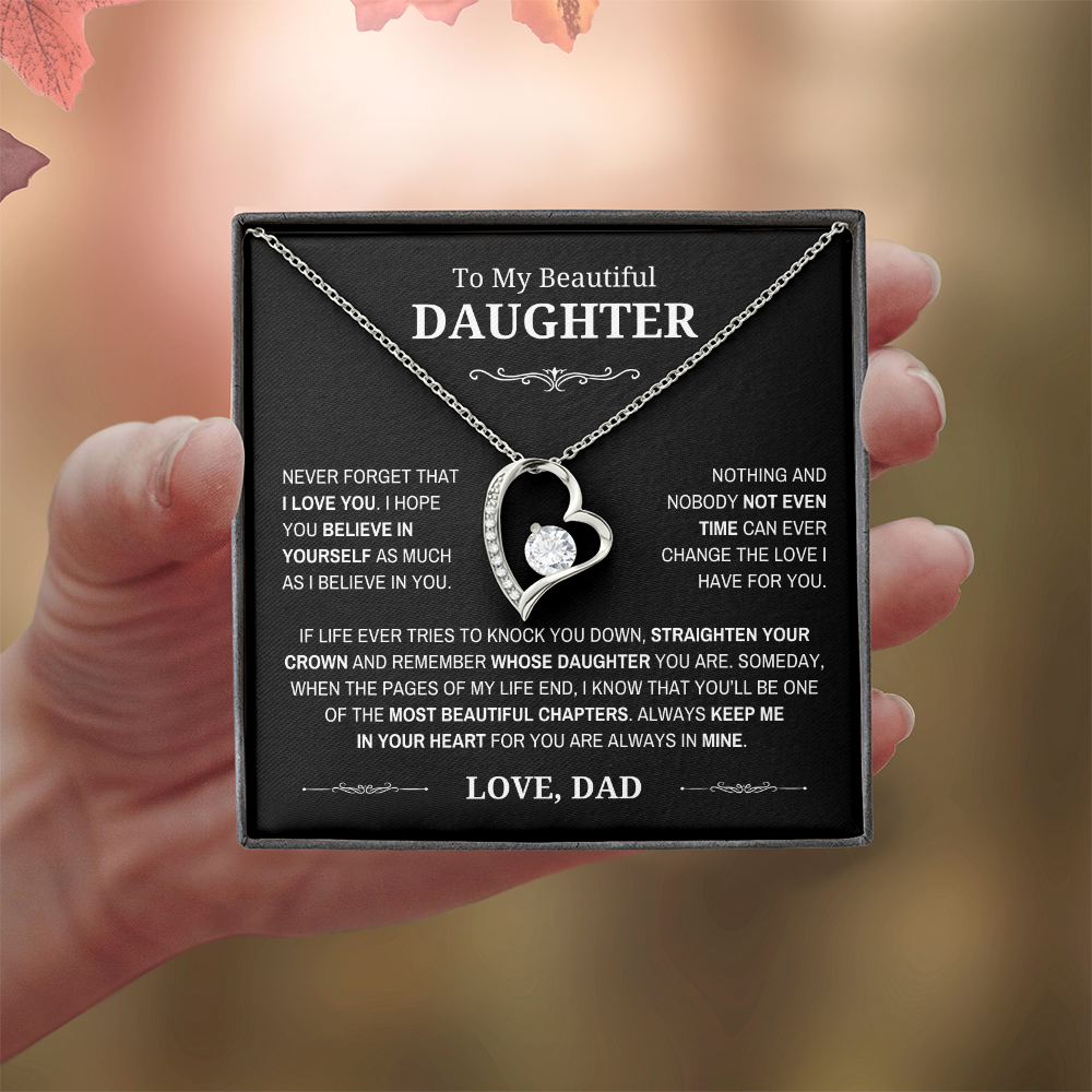 Daughter Necklace| The Love I Have For You