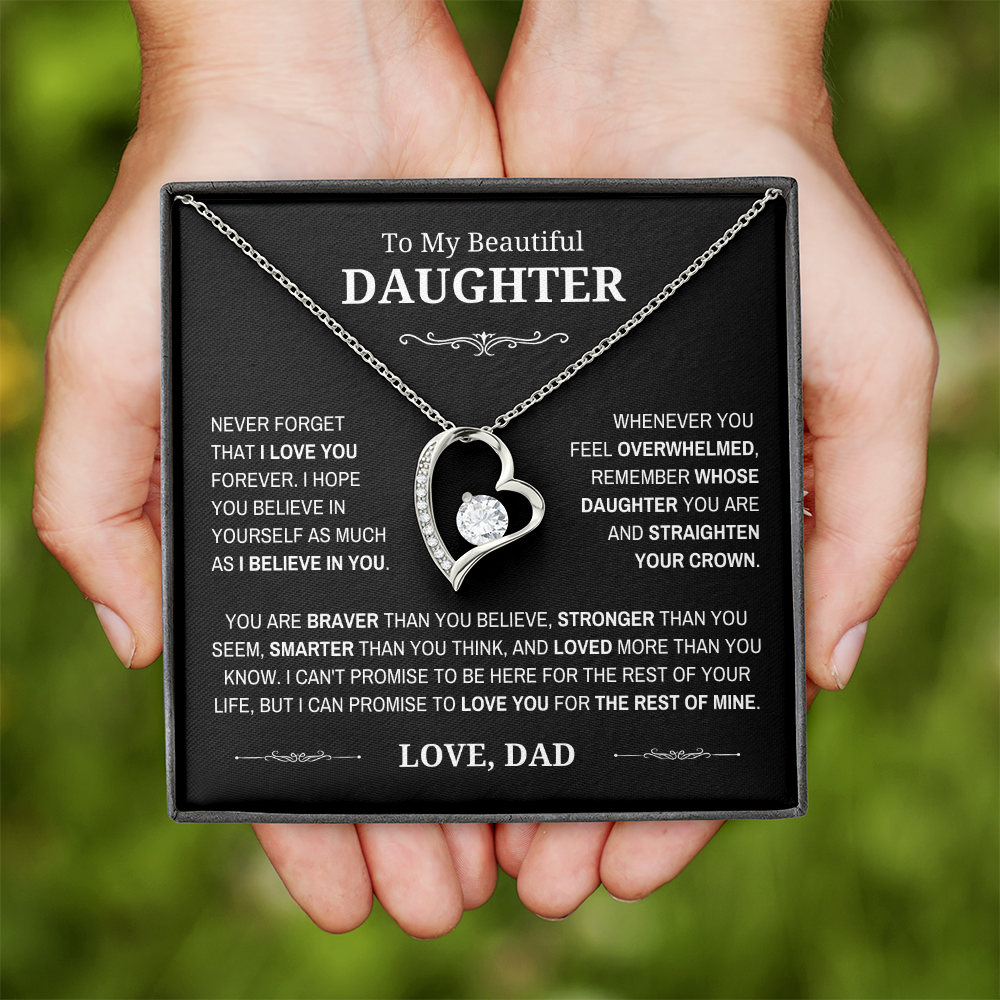Daughter Necklace| Straighten Your Crown