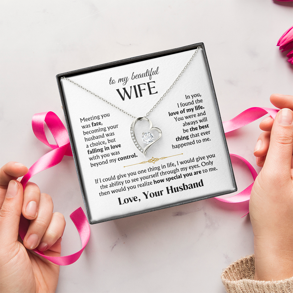 Wife Necklace| The Love of My Life