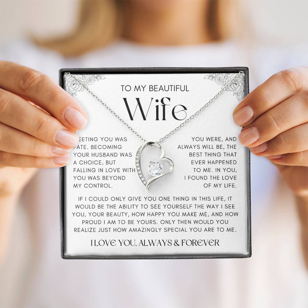 Wife Necklace| You Are Amazingly Special