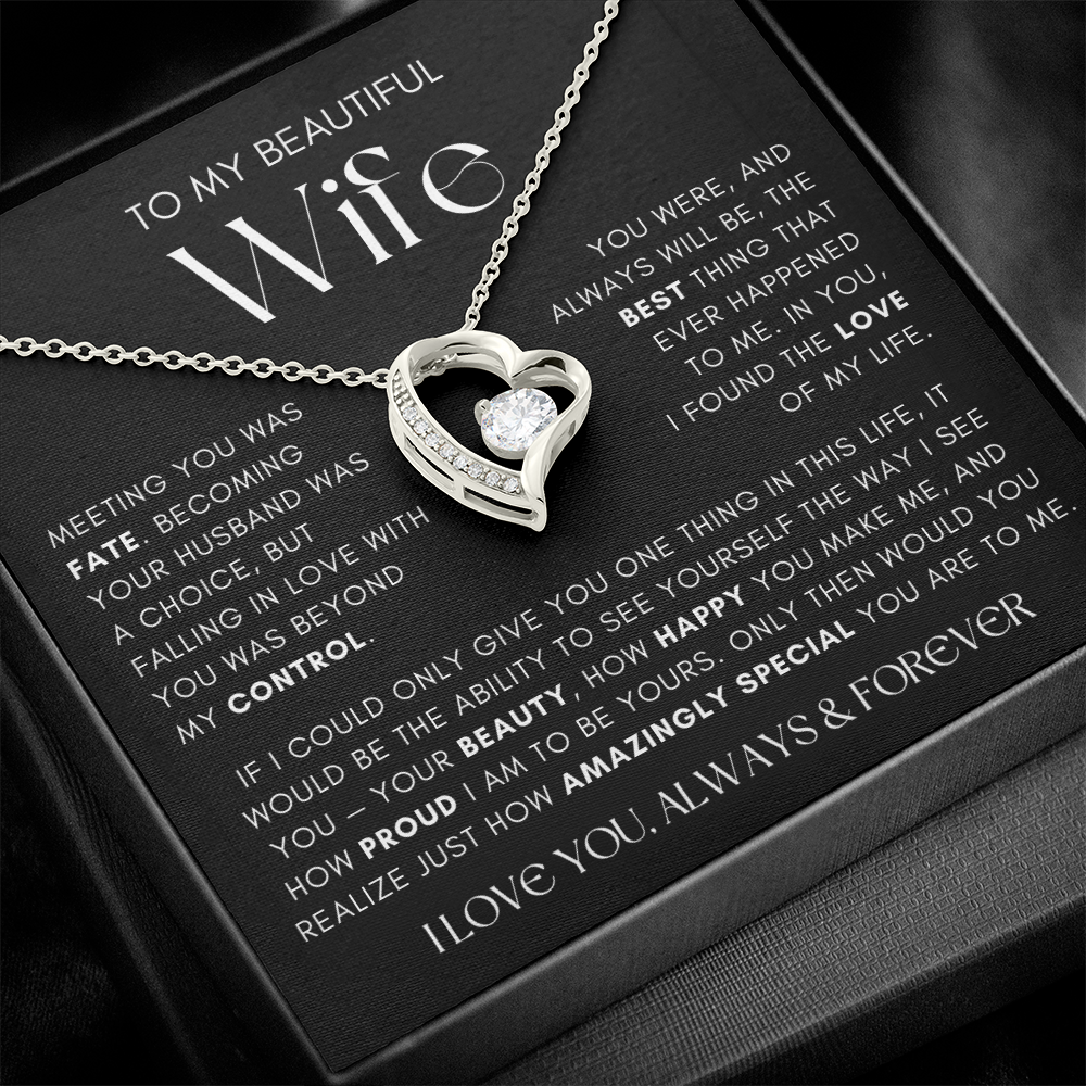 Wife Necklace| You Are Amazingly Special