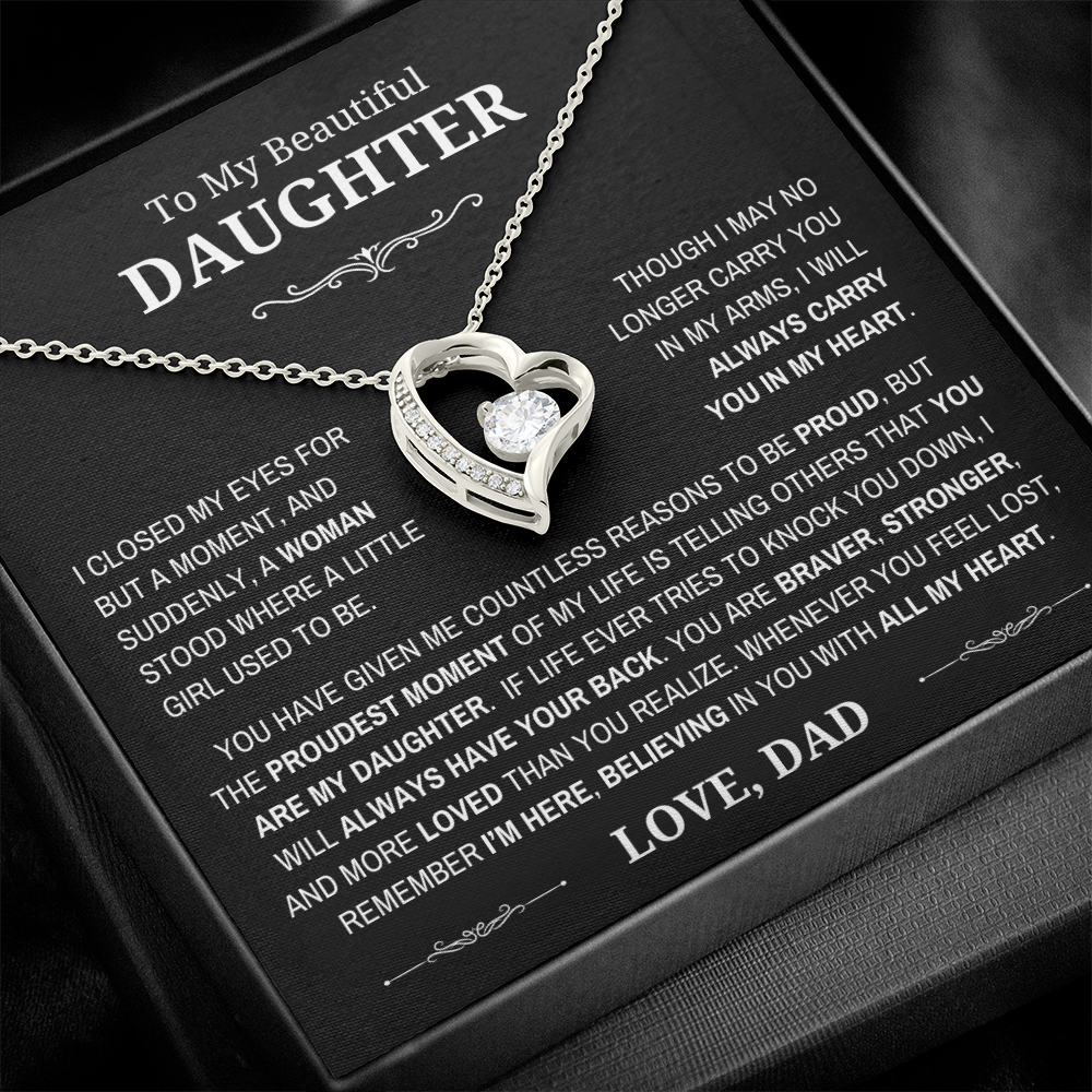 Daughter Necklace| Always Have Your Back