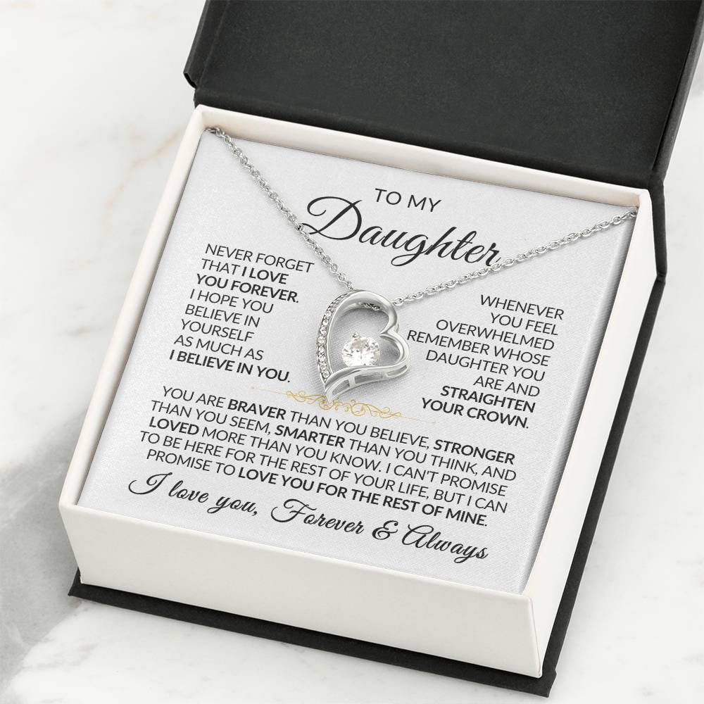 Daughter Necklace| You Are Loved