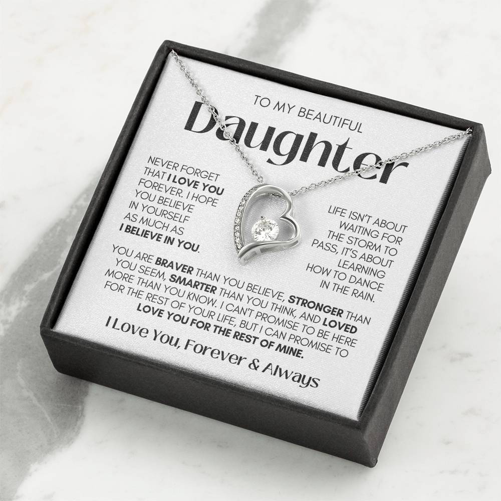 Daughter Necklace| Dance In The Rain