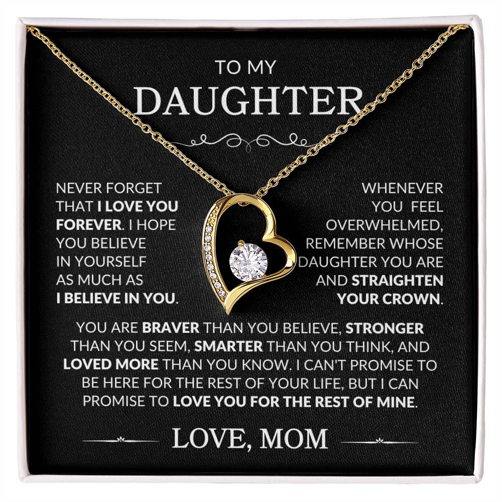 Daughter Necklace| Straighten Your Crown