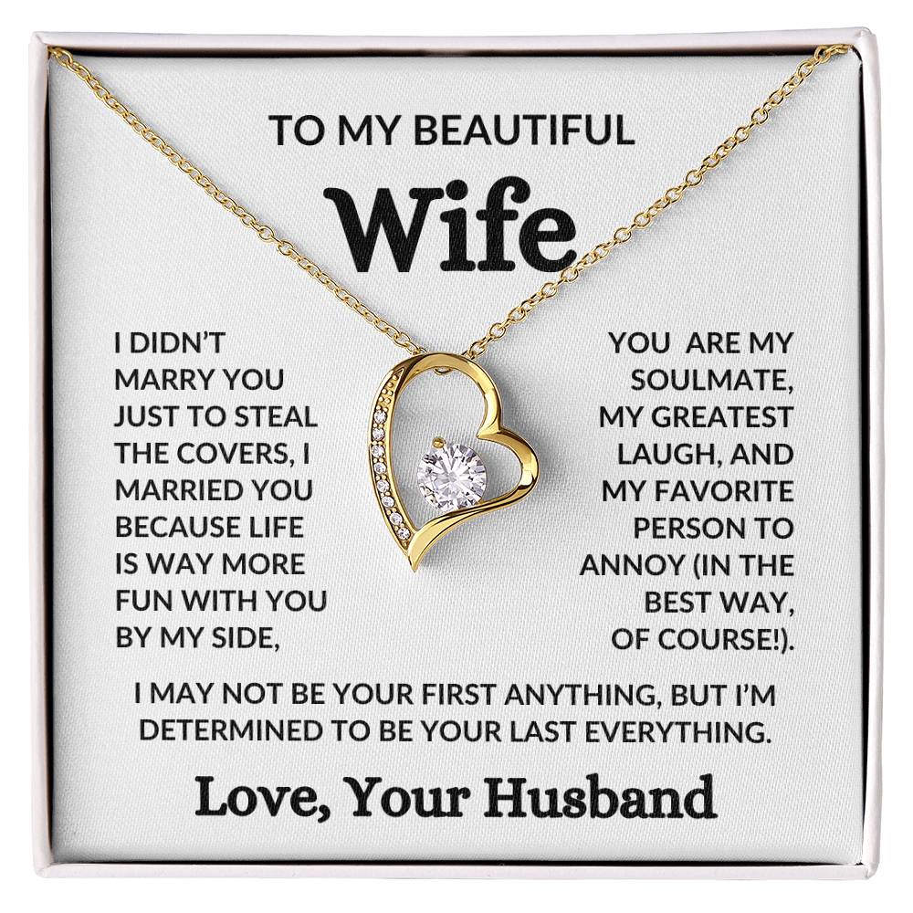 Wife Necklace| My Favorite Person