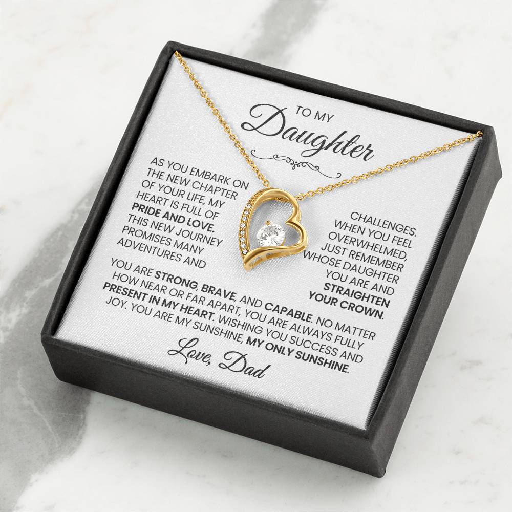 Daughter Necklace| Pride And Love