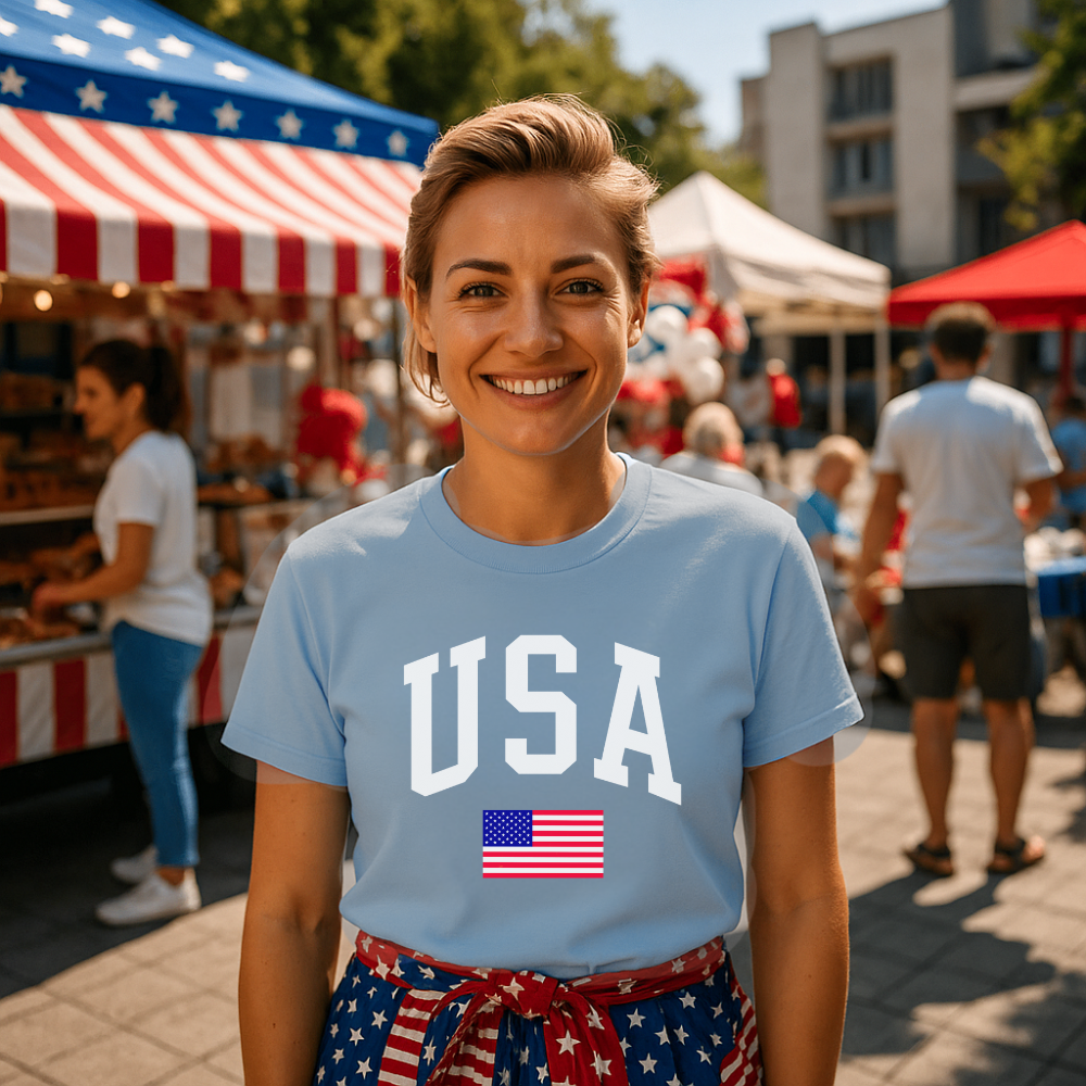 4th July T-shirt| USA Flag Shirt