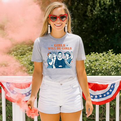 4th July T-shirt| Girls Will Be Girls