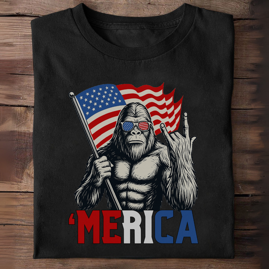 4th July T-shirt| Bigfoot Merica