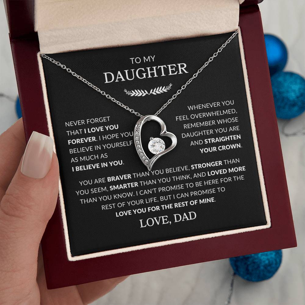 Daughter Necklace| You are Loved