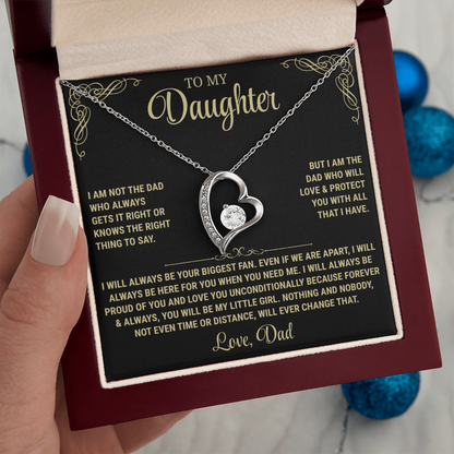 Always Be Here | Daughter Necklace