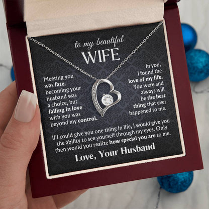 Wife Necklace| The Love of My Life