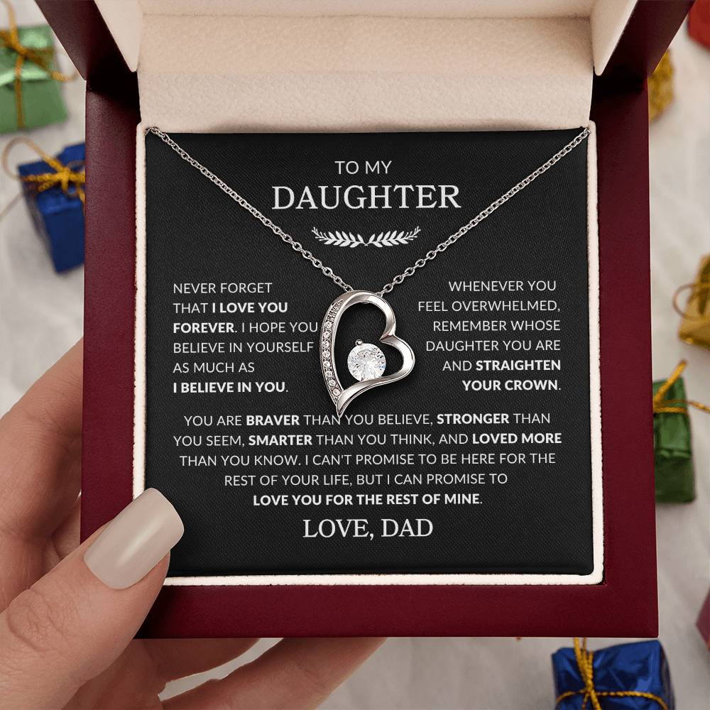 Daughter Necklace| You are Loved