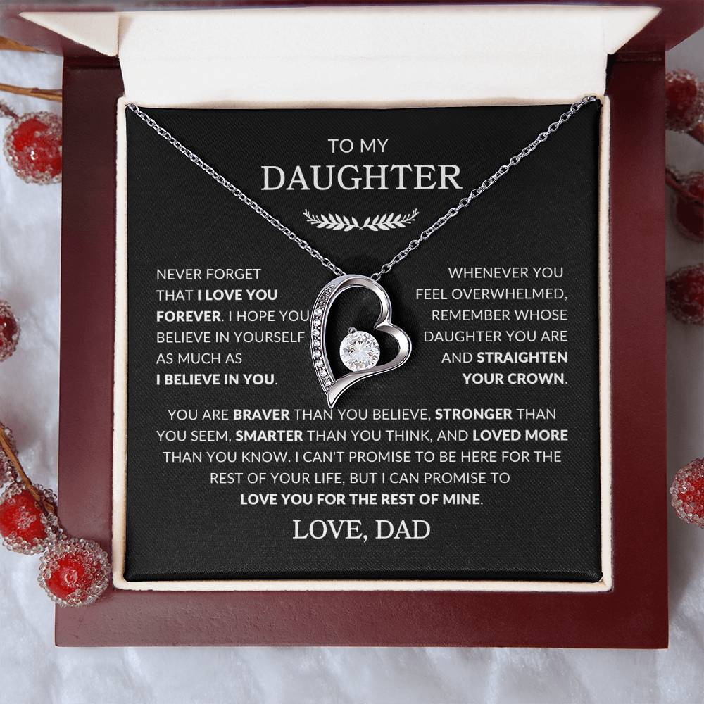 Daughter Necklace| You are Loved