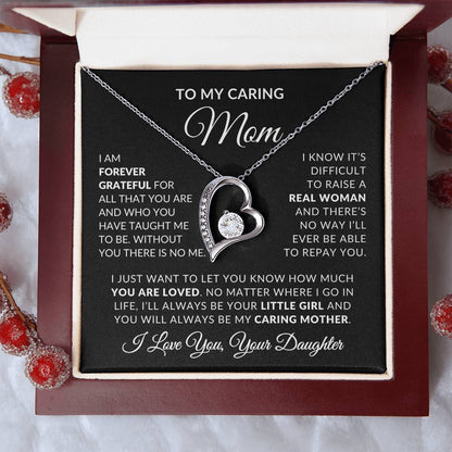 To My Mom Necklace| My Caring Mother