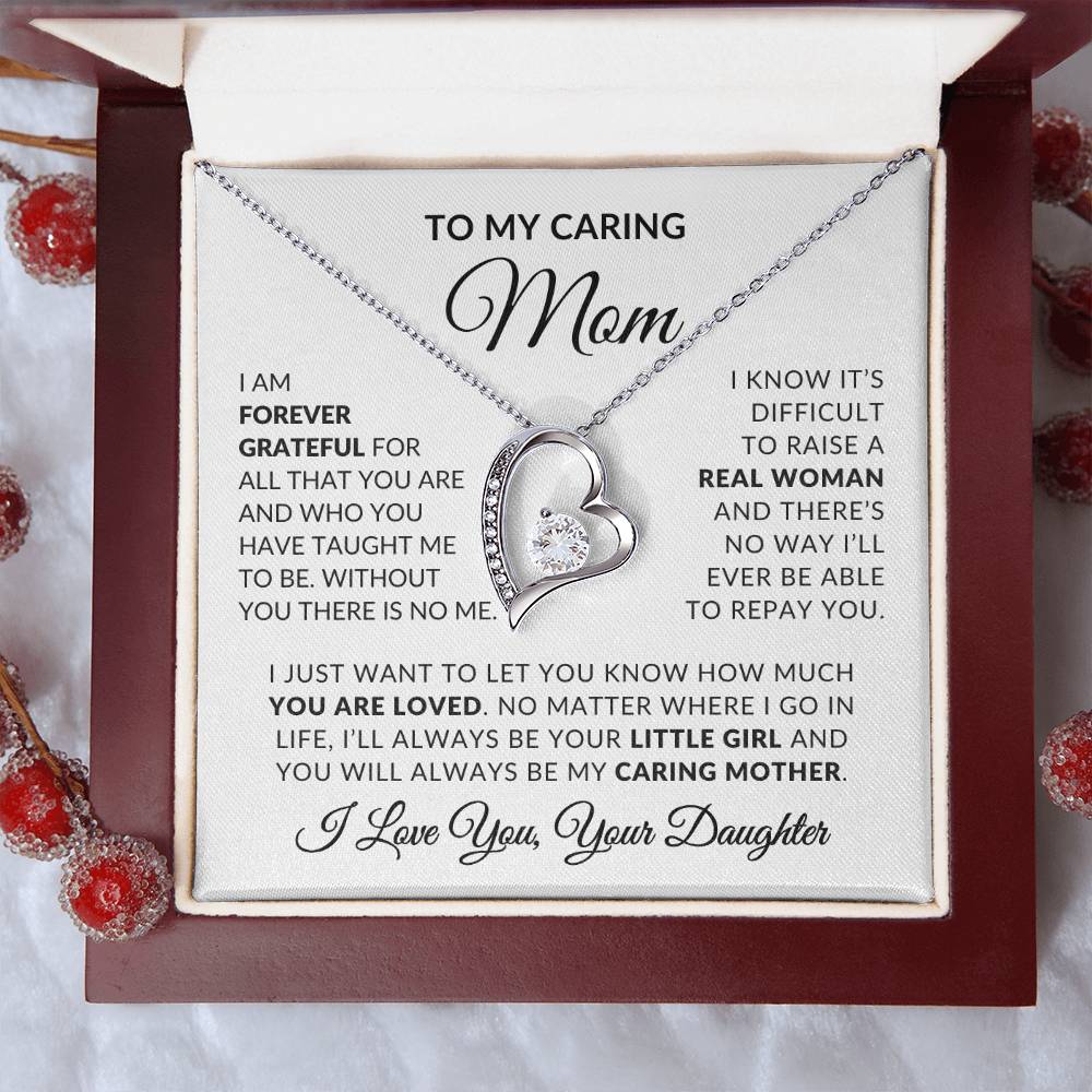 To My Mom Necklace| My Caring Mother