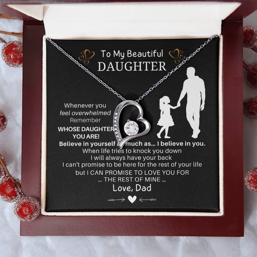 To Daughter Necklace| Believe In Yourself