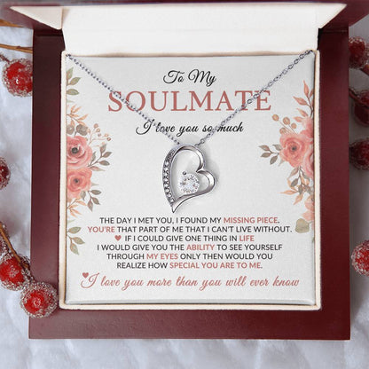 To Soulmate Necklace| My Missing Piece