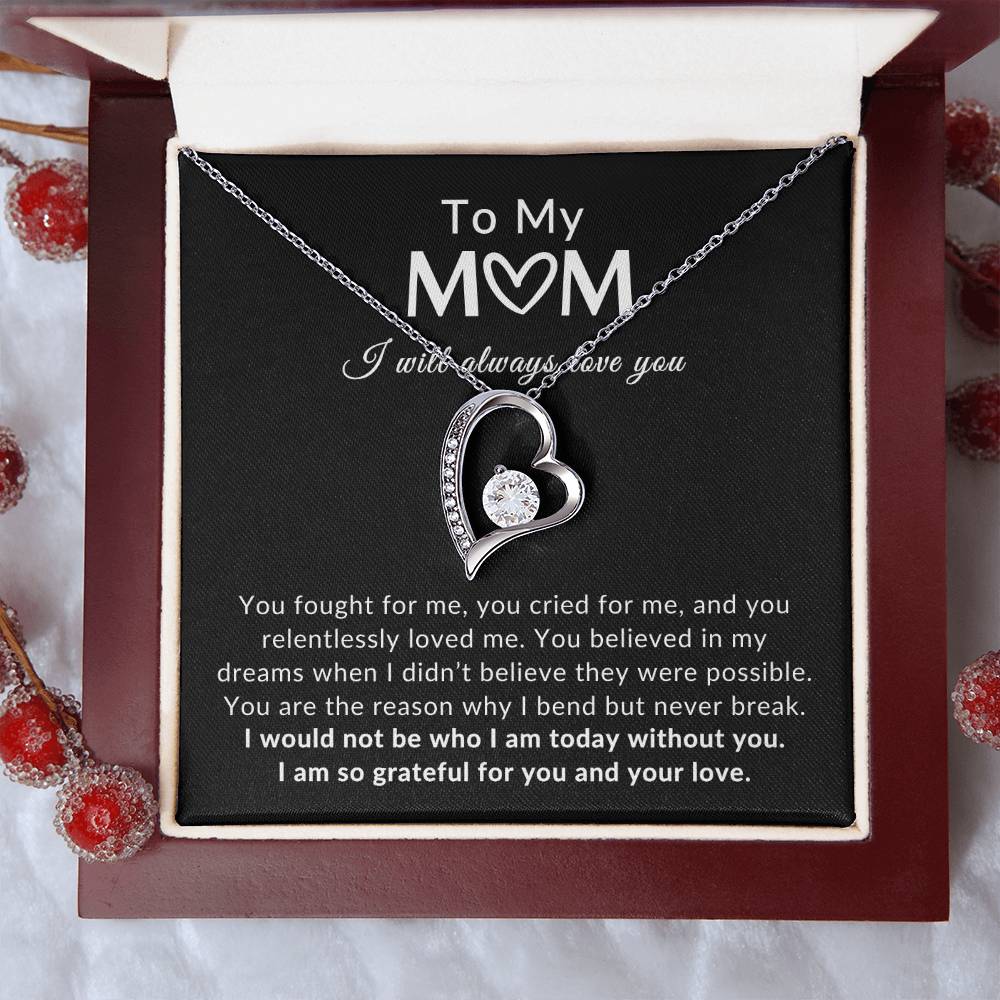 Gifts for Mom | Special Gift for Mom, Mother's Day Gift, Birthday Gift for Mom from Daughter and Son - Black Card