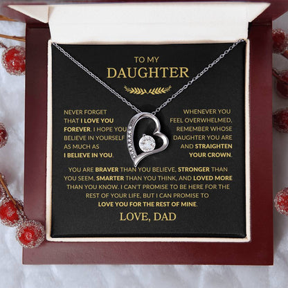 Daughter Necklace| You are Loved