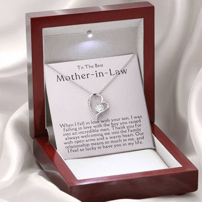 Mother In Law Necklace| Lucky To Have You