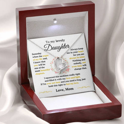 To My Lovely Daughter| The Most Beautiful Chapters| Forever Love Necklace